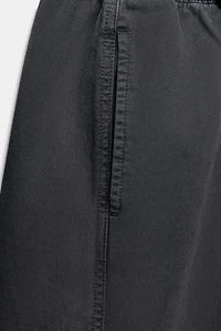 ELASTIC WAIST PANTS