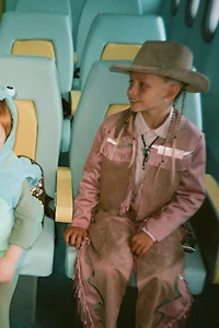 CHAPEAU COWGIRL ÉTOILES
