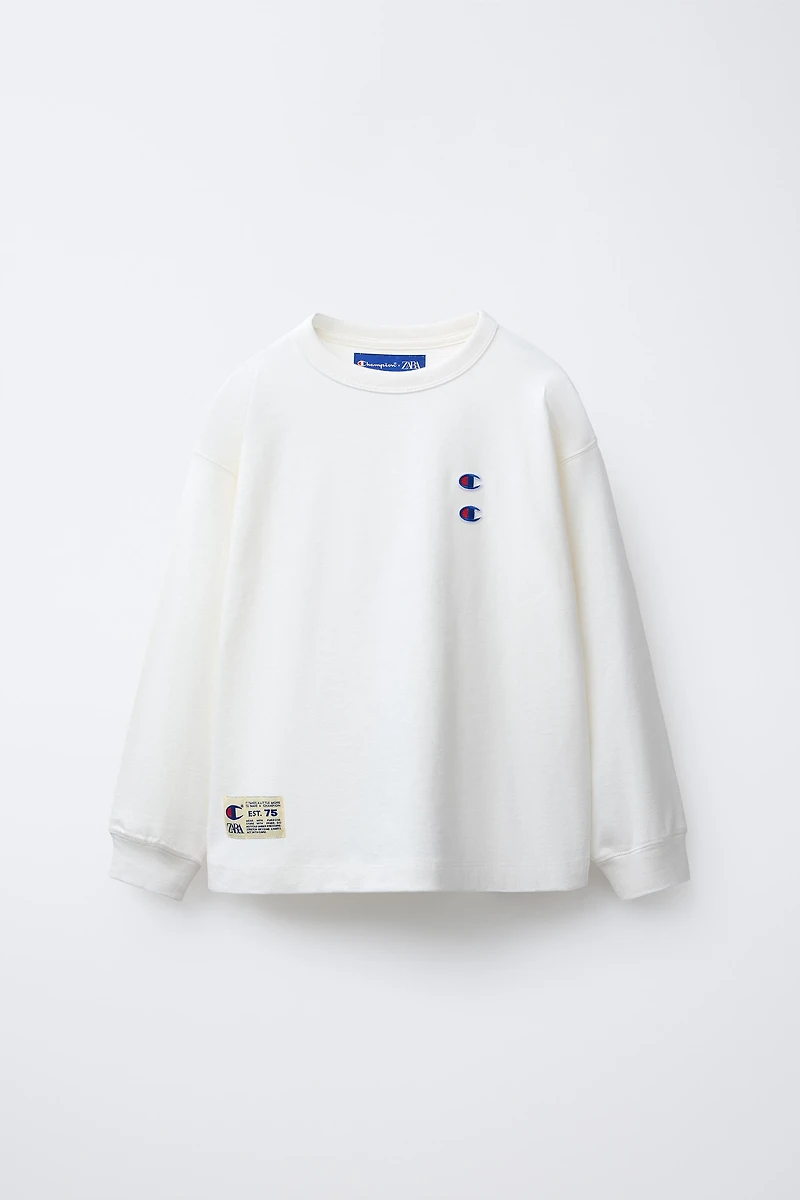 CHAMPION ® X ZARA PATCH T-SHIRT