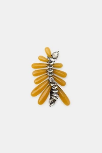 RESIN JEWEL BROOCH