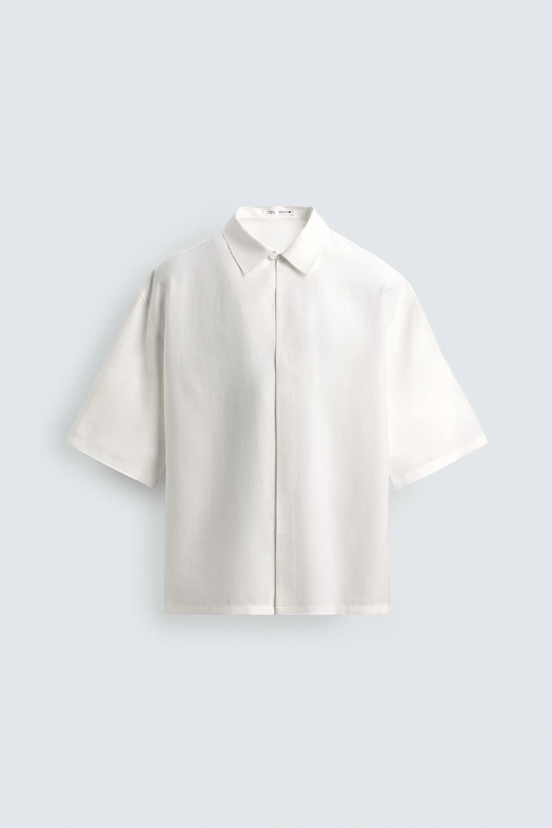 CHEMISE FLUIDE COUPE DÉCONTRACTÉE