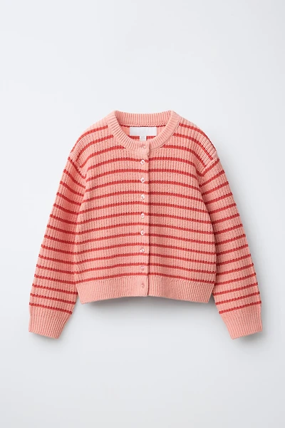 STRIPED CARDIGAN