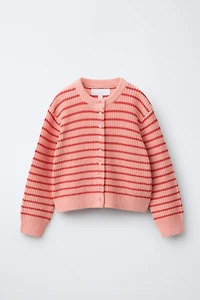 STRIPED CARDIGAN