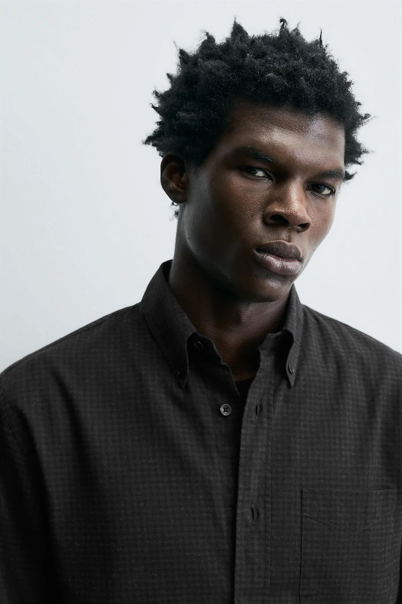 RELAXED FIT PLAID LIMITED EDITION SHIRT