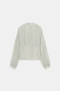 STRIPED WAIST SHIRT