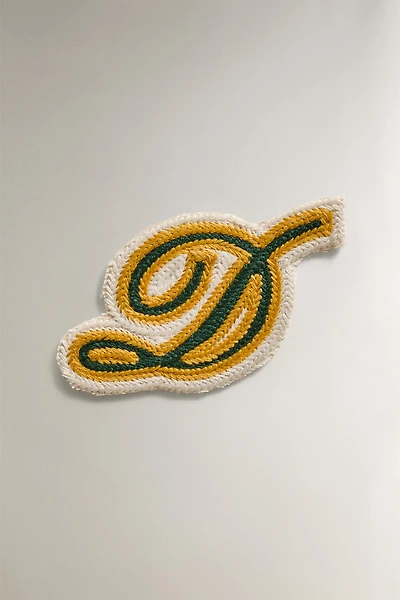 COTTON LETTER D PATCH