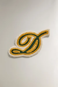 COTTON LETTER D PATCH