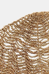 LIMITED EDITION BEADED CHAIN HEADPIECE