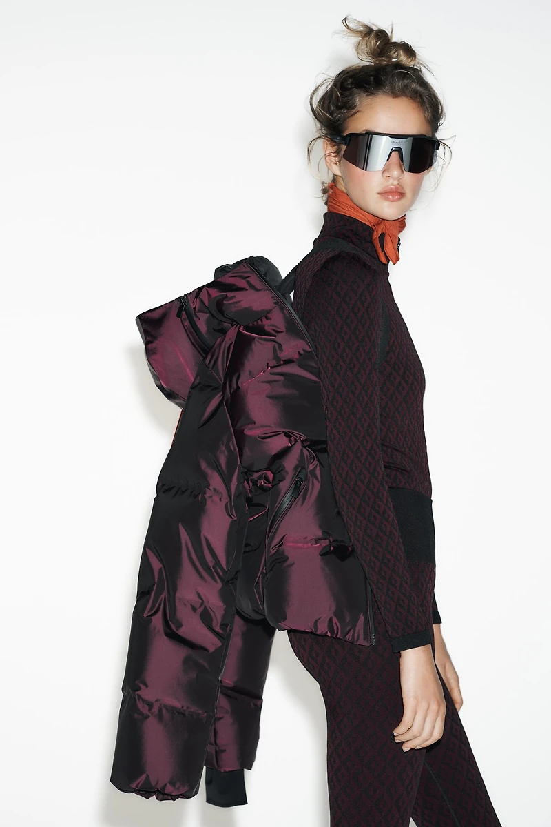 JACQUARD SKI COLLECTION BODYSUIT