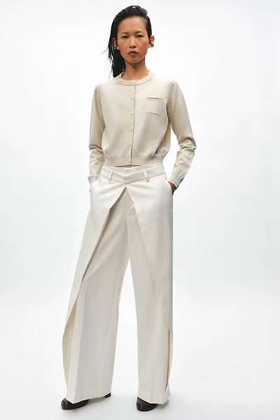 VESTE EN MAILLE BIMATIÈRE