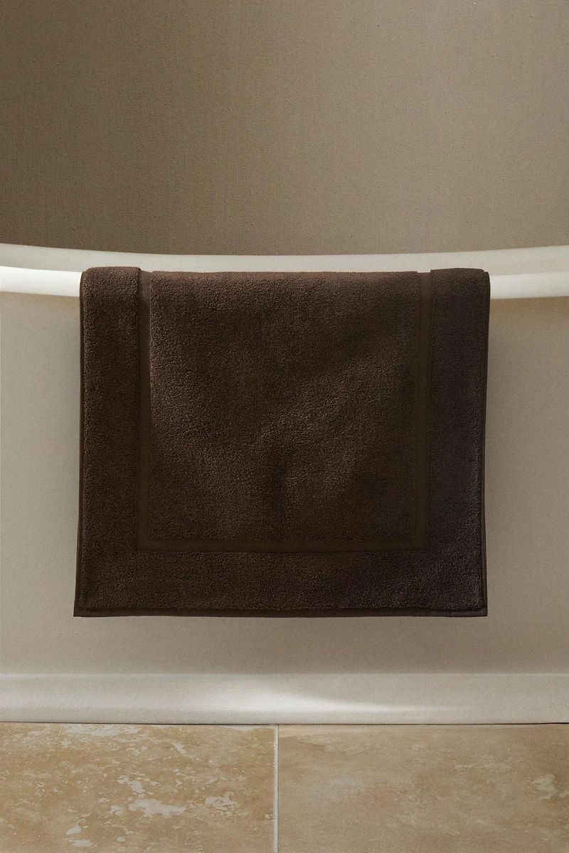 NON-SLIP SOFT TERRYCLOTH BATH MAT