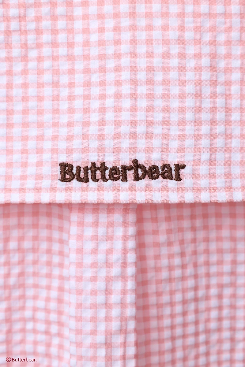 CHEMISE À CARREAUX VICHY BUTTERBEAR ©