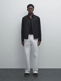 Wool blend jacket