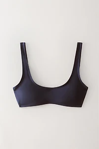 TOP BIKINI PLAGE DÉCOLLETÉ ROND