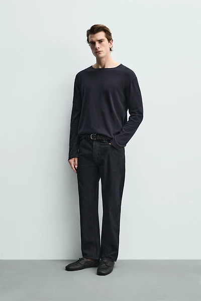 STRAIGHT FIT JEANS