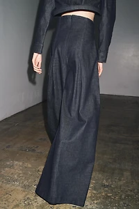 ZW COLLECTION WIDE LEG ULTRA HIGH-WAISTED JEANS