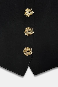 TOP STRETCH BOUTONS COMBINÉ