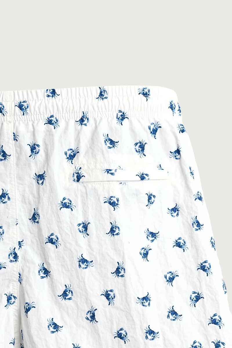 MAILLOT DE BAIN MI-LONG CRABES