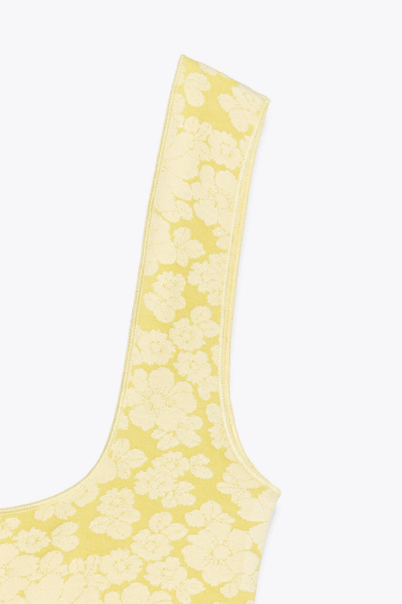 STRETCH SQUARE NECK DRESS