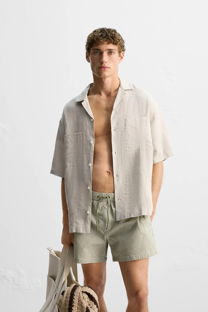 SEERSUCKER MEDIUM SWIMSUIT