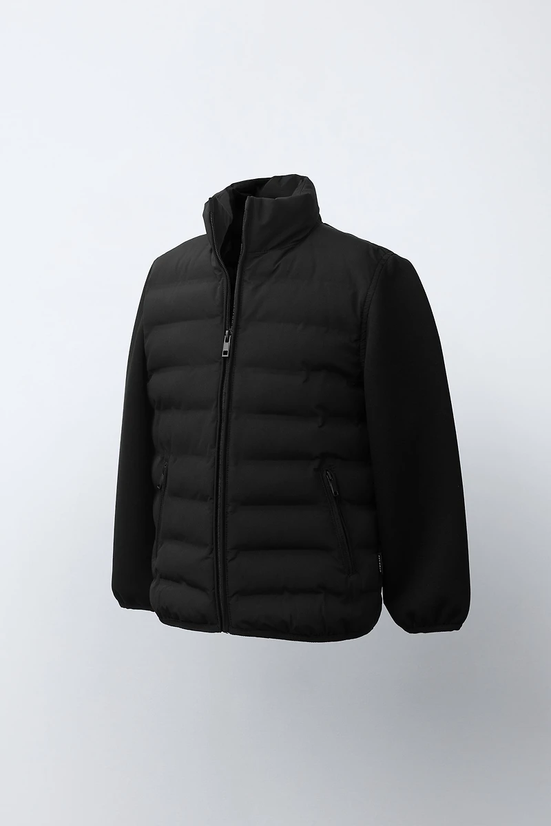 NEOPRENE MIX JACKET