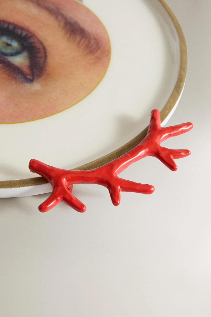 DECORATIVE CORAL TRAY | MARISA BERENSON