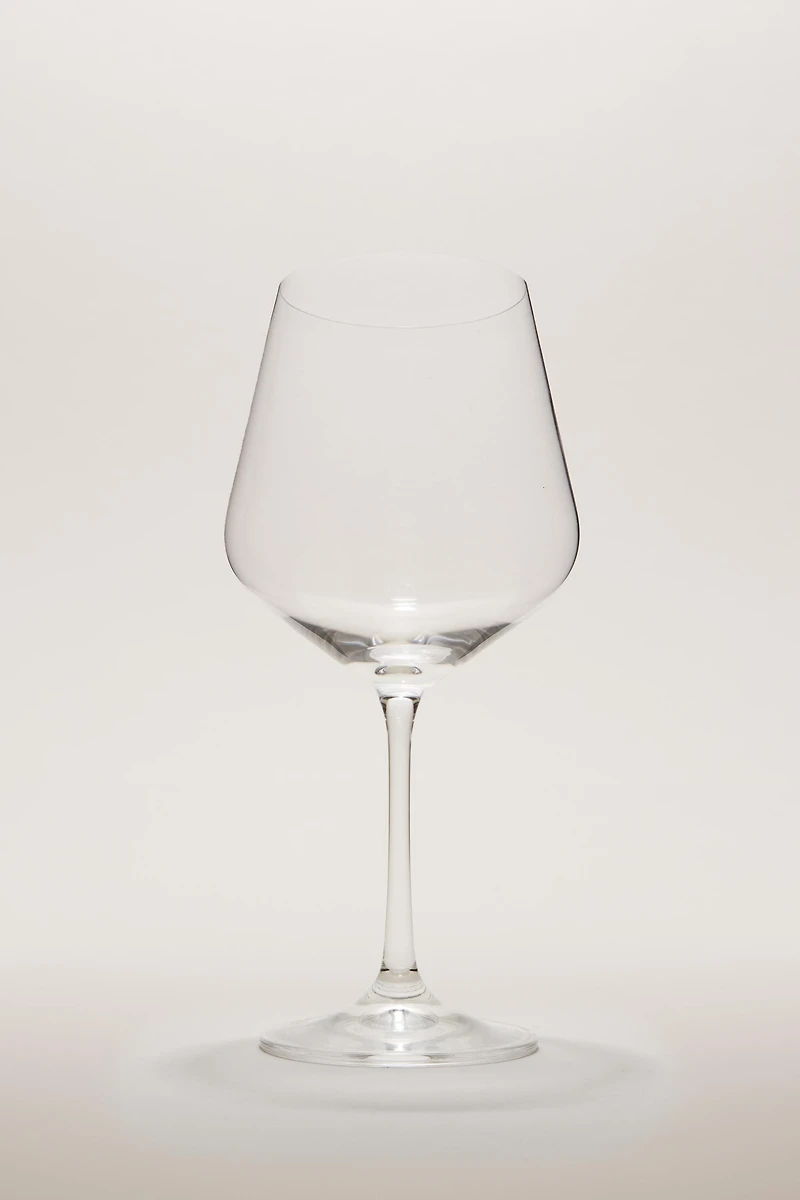 LARGE BOHEMIA CRYSTAL GLASS