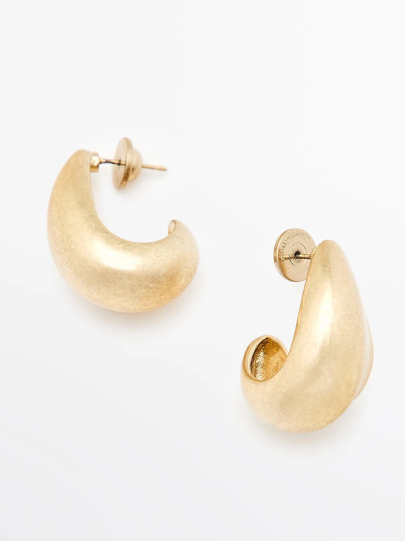Hazelnut earrings