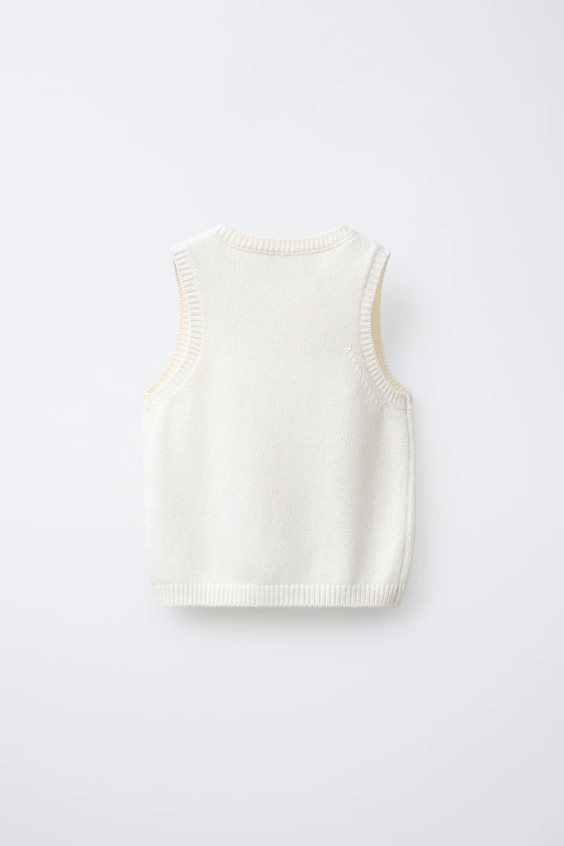 BEADED KNIT TOP