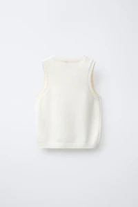 BEADED KNIT TOP