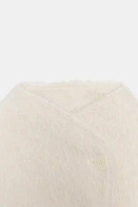 BLOUSON EFFET FOURRURE CROISÉ