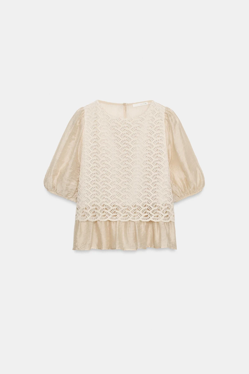COMBINATION CROCHET TOP