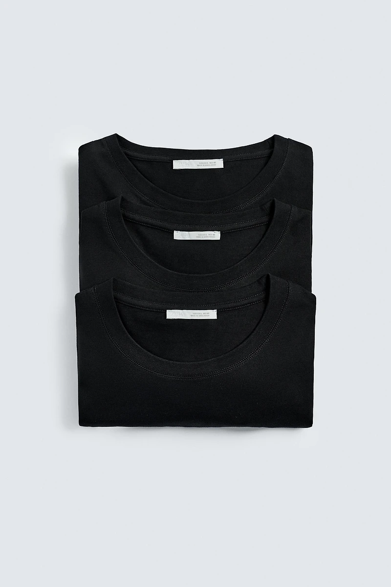 3-PACK BASIC MEDIUM WEIGHT T-SHIRT
