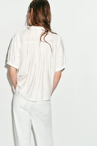 ROMANTIC PUFF SLEEVE BLOUSE
