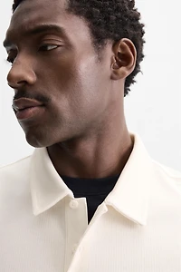 BASIC TEXTURED POLO SHIRT