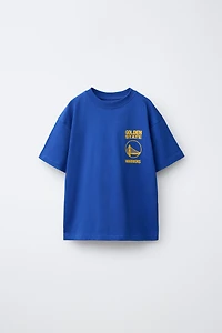 NBA GOLDEN STATE WARRIORS PRINTED T-SHIRT