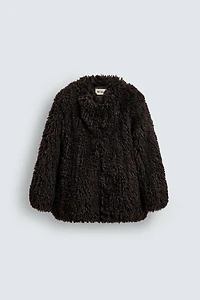 OVERSIZE FIT FAUX FUR COAT HARRY LAMBERT FOR ZARA X DISNEY