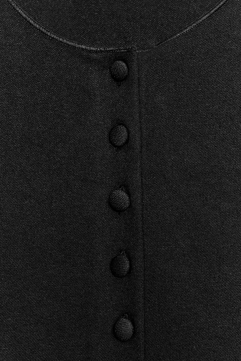 BUTTONED VEST TOP