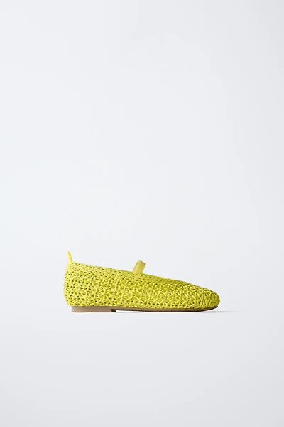 BRAIDED BALLET FLATS