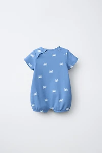 CRAB TEXTURED ROMPER