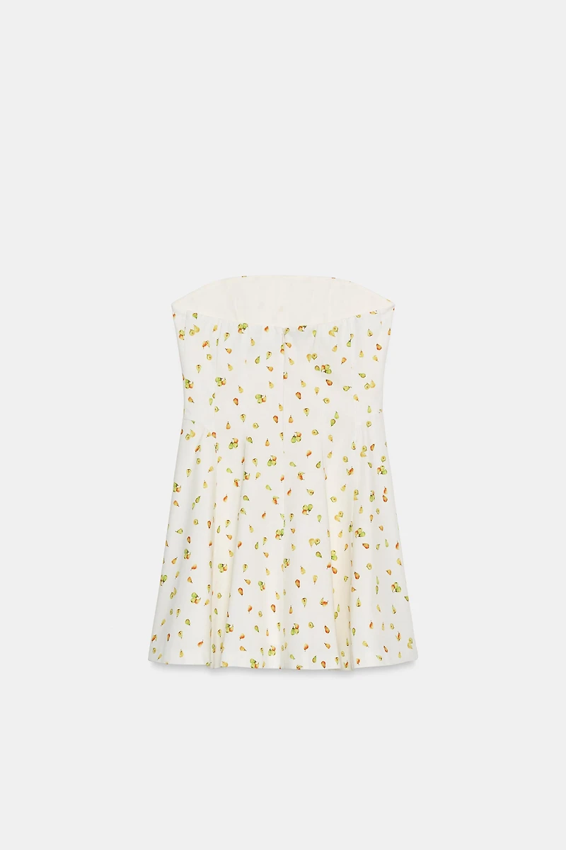 FLORAL MINI DRESS