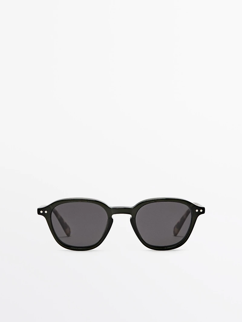 Lunettes de soleil rondes