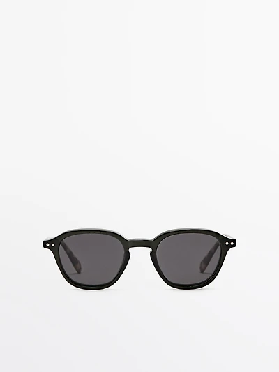 Lunettes de soleil rondes