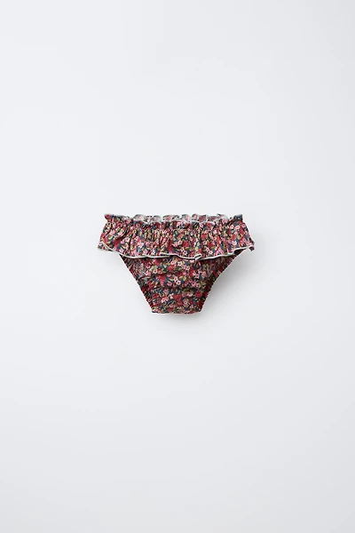 2-6 YEARS/ FLORAL SWIM BOTTOMS MADE WITH LIBERTY FABRIC