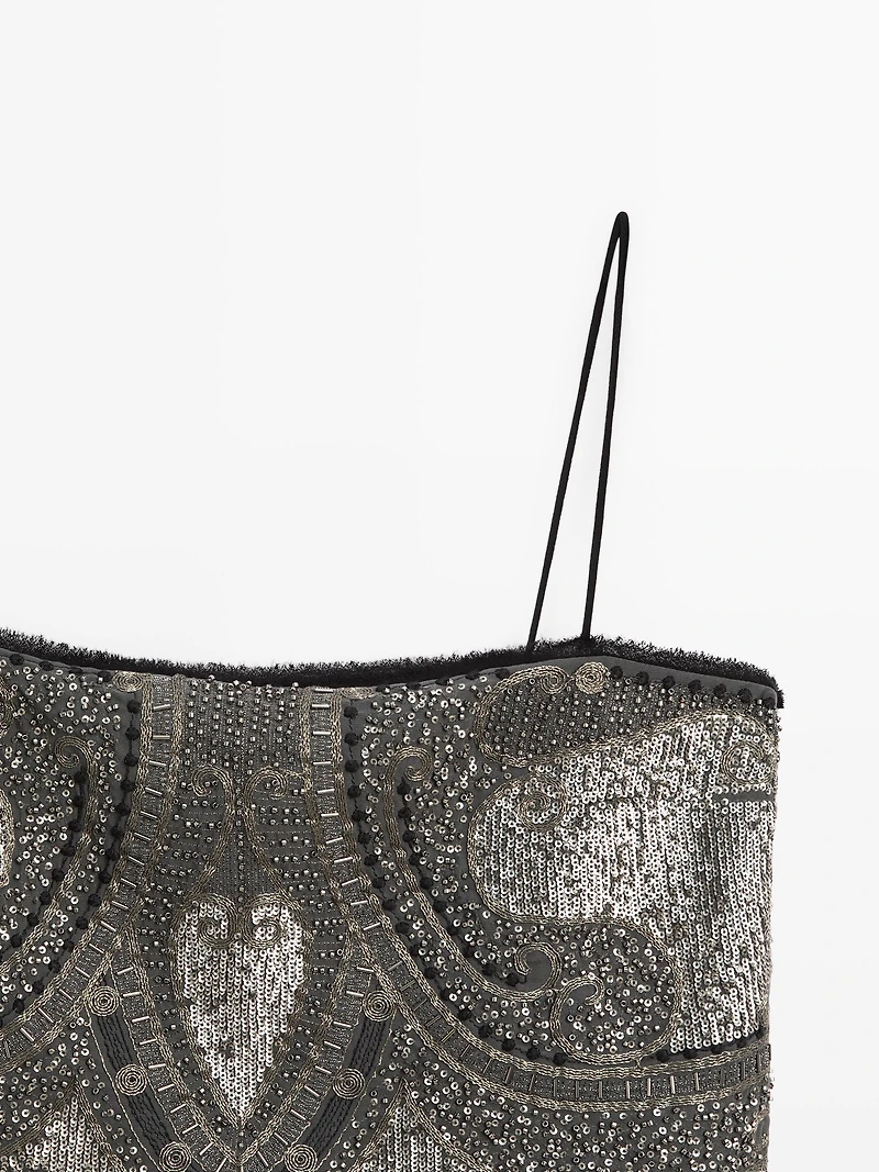 Top à broderies fantaisie - STUDIO