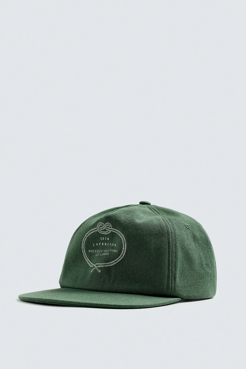 WASHED COMBINED PRINT CAP