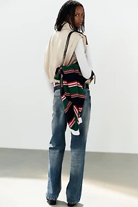 PLEATED BUTTON-UP VEST
