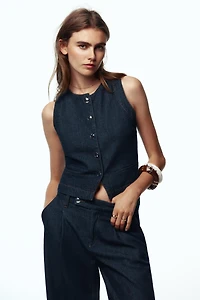 Z1975 FITTED DENIM VEST