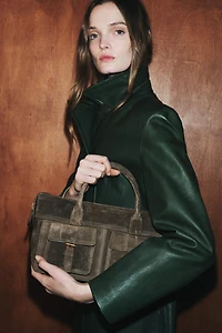 LEATHER POCKET BAG