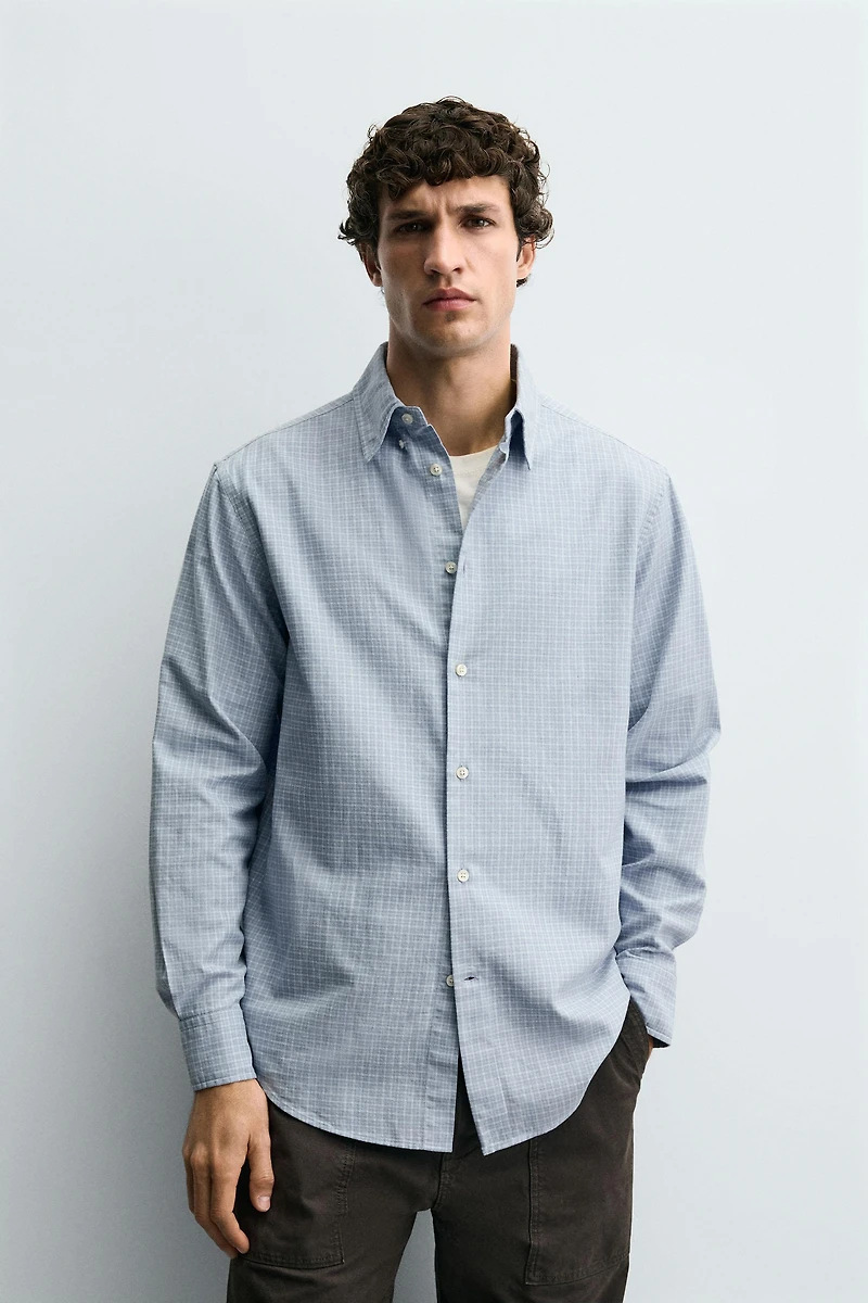 CHEMISE REGULAR FIT À CARREAUX